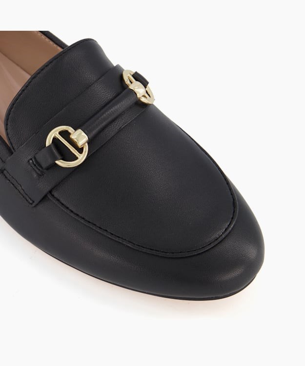 Dune London Grange Women's Loafers Black | LIY-975184