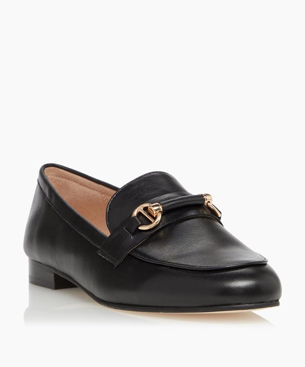 Dune London Grange Women's Loafers Black | MYR-248537