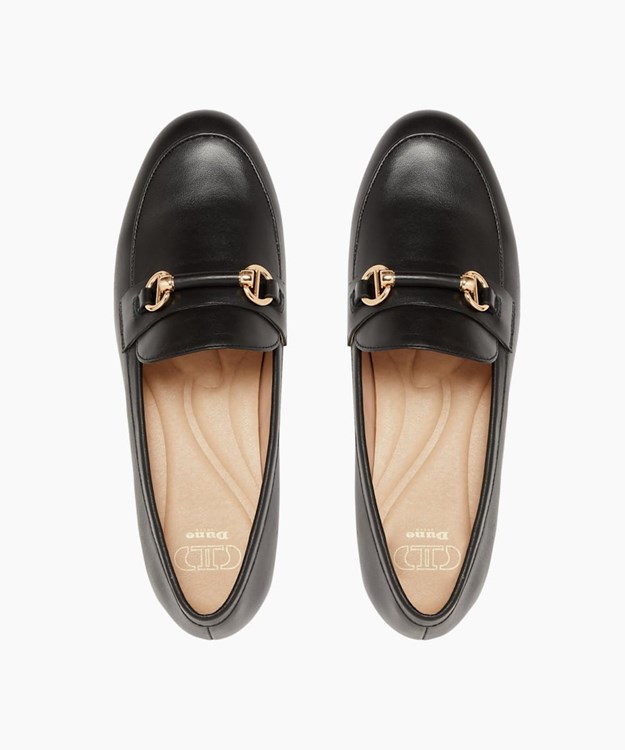 Dune London Grange Women's Loafers Black | MYR-248537