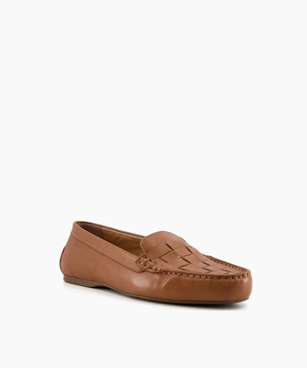 Dune London Greene Women's Flat Shoes Brown | VTR-046539