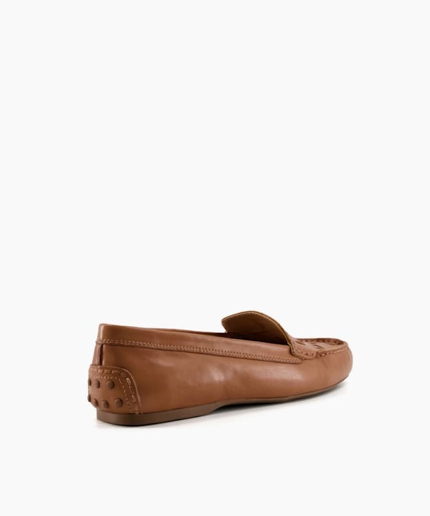 Dune London Greene Women's Flat Shoes Brown | VTR-046539