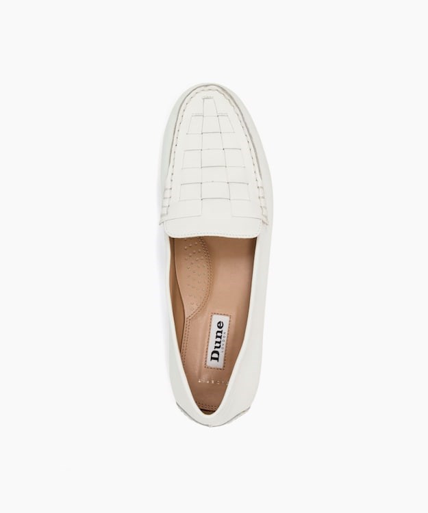 Dune London Greene Women's Flat Shoes White | IPH-216954