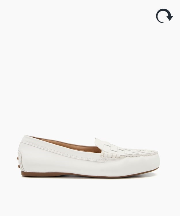 Dune London Greene Women's Flat Shoes White | IPH-216954