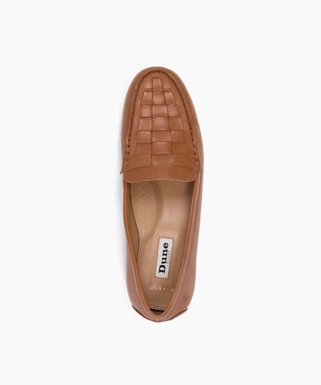 Dune London Greene Women's Loafers Brown | PWA-386417