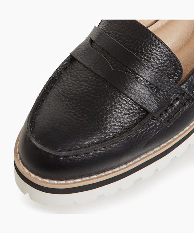 Dune London Guinnea Women's Loafers Black | QZI-104853