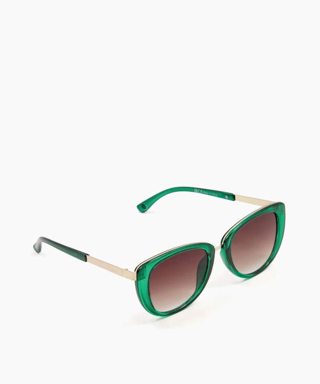 Dune London Gwinnie Women's Sunglasses Green | ATF-947102