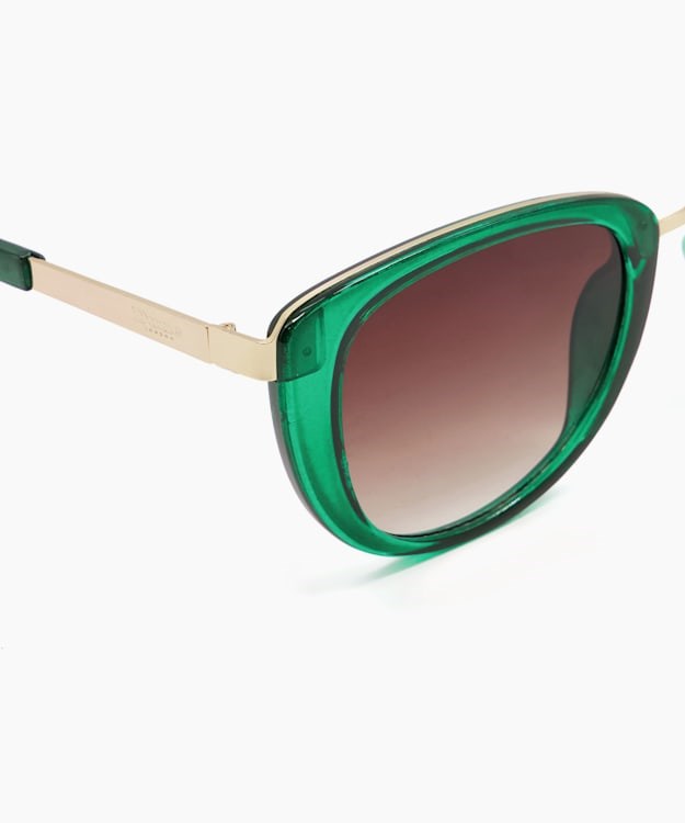 Dune London Gwinnie Women's Sunglasses Green | ATF-947102