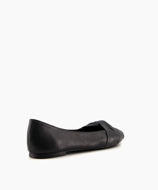 Dune London Hanson Women's Flat Shoes Black | MQR-782319