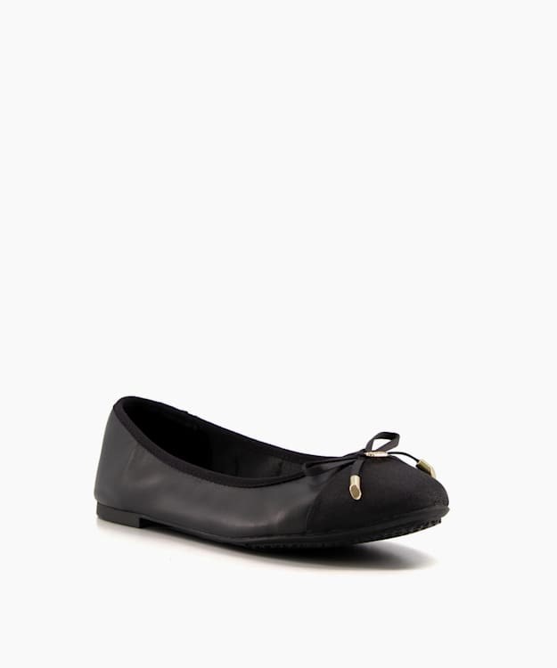 Dune London Hartlyn Women's Flat Shoes Black | OBL-056749