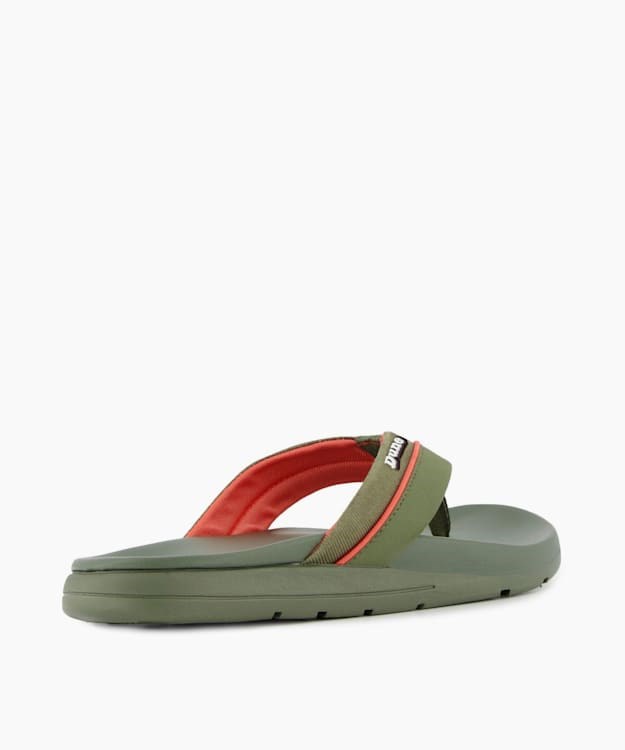 Dune London Hectors Men's Casual Sandals Green | QVE-512394