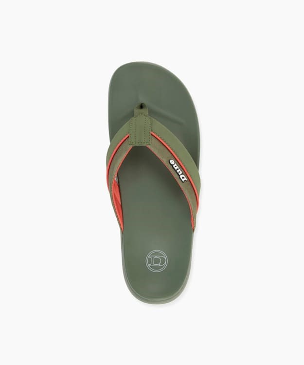 Dune London Hectors Men's Casual Sandals Green | QVE-512394