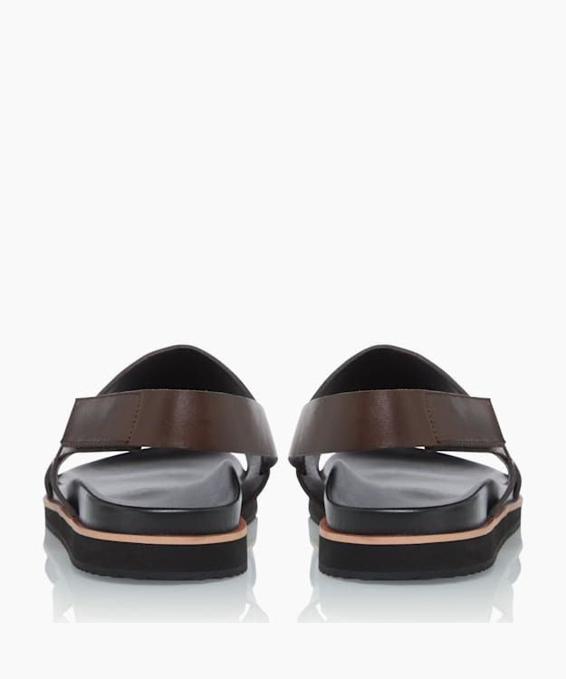 Dune London Idda Men's Smart Sandals Brown | EPG-653491