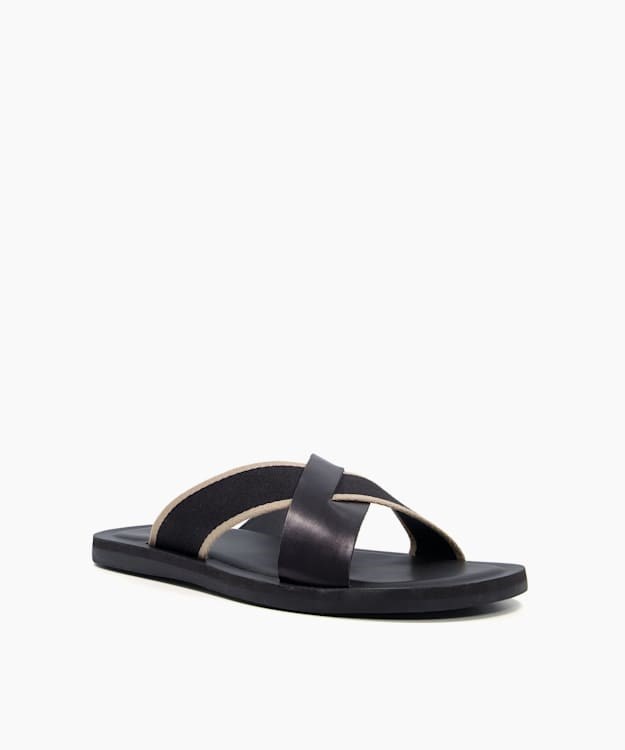 Dune London Ideal Men's Smart Sandals Black | BDV-809136