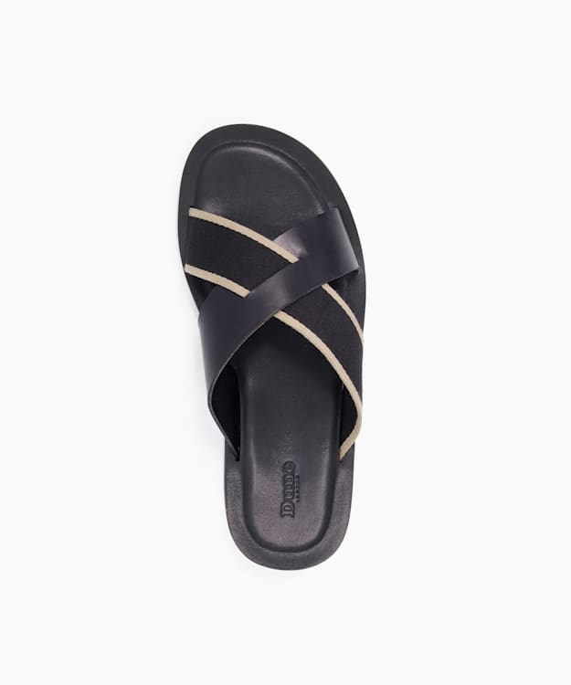 Dune London Ideal Men's Smart Sandals Black | BDV-809136