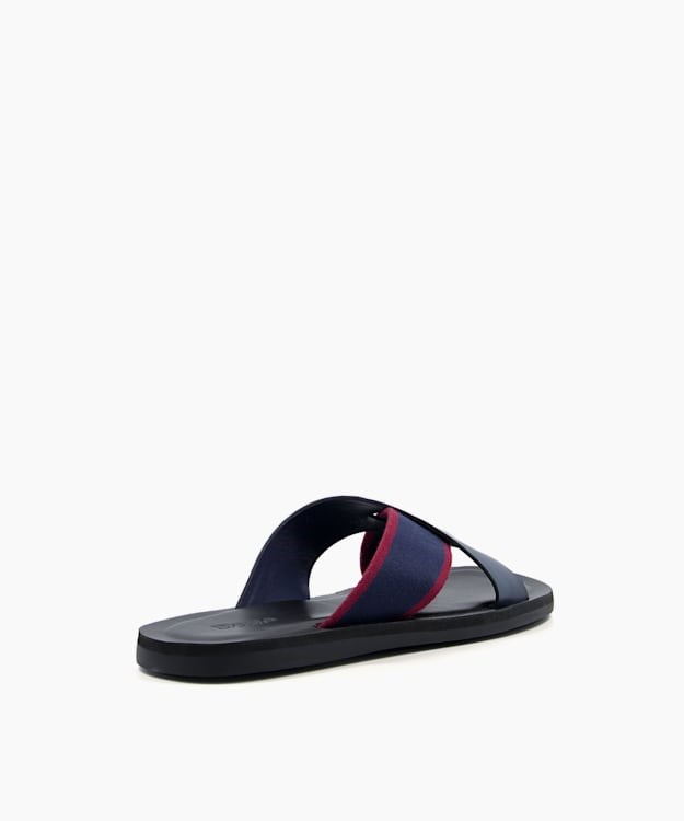 Dune London Ideal Men's Smart Sandals Blue | DJV-986320