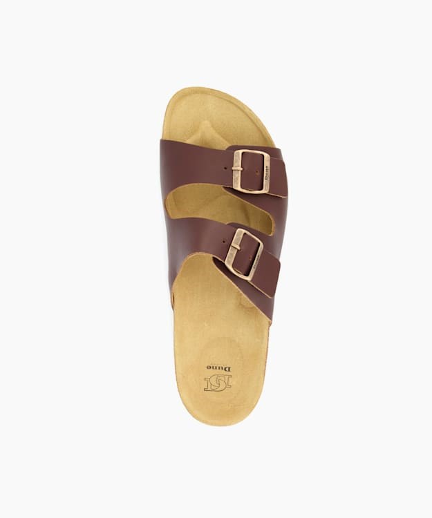 Dune London Imprint Men's Casual Sandals Brown | NGB-947836