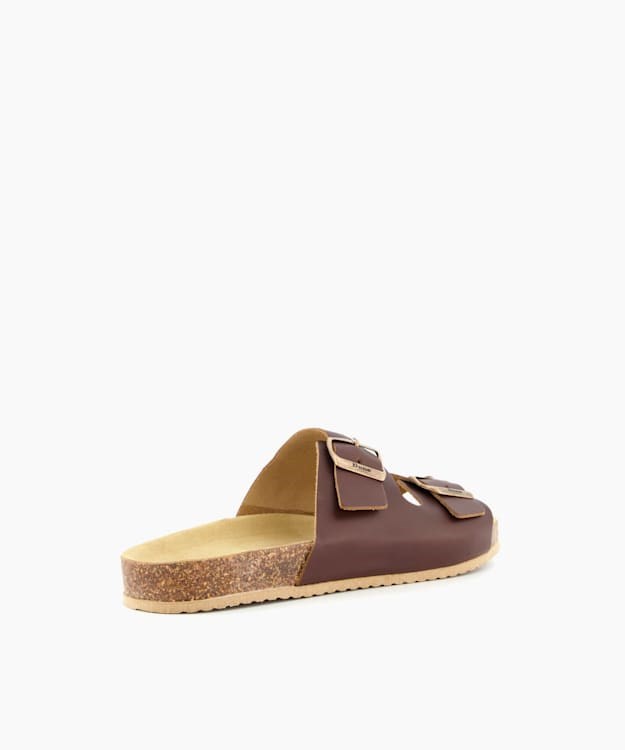 Dune London Imprint Men's Casual Sandals Brown | NGB-947836