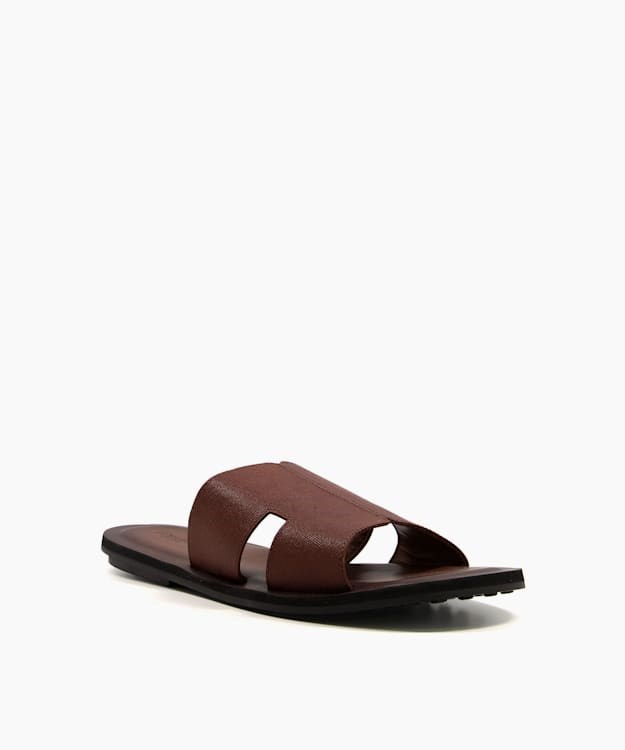 Dune London Incense Men's Smart Sandals Brown | EDS-209518