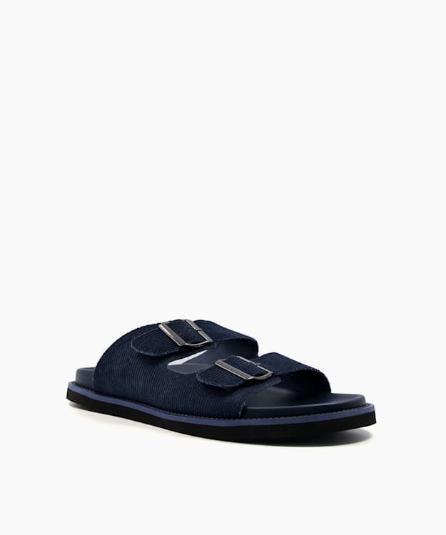 Dune London Induct Men's Casual Sandals Blue | NZS-810394