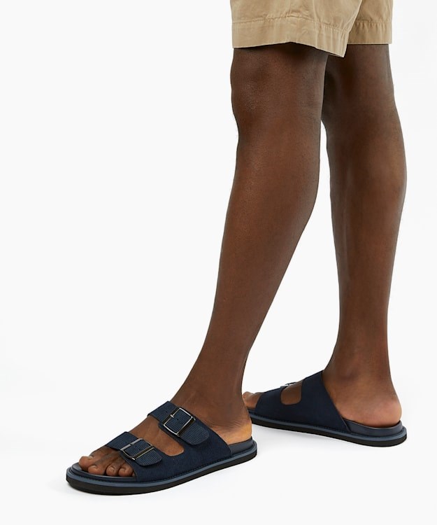 Dune London Induct Men's Casual Sandals Blue | NZS-810394