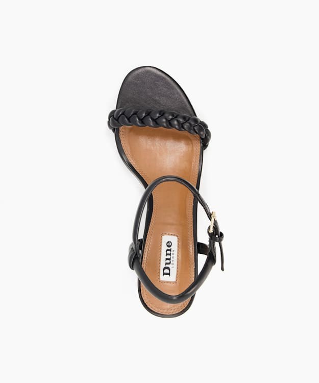 Dune London Jaslyn Women's Heeled Sandals Black | DPY-570213