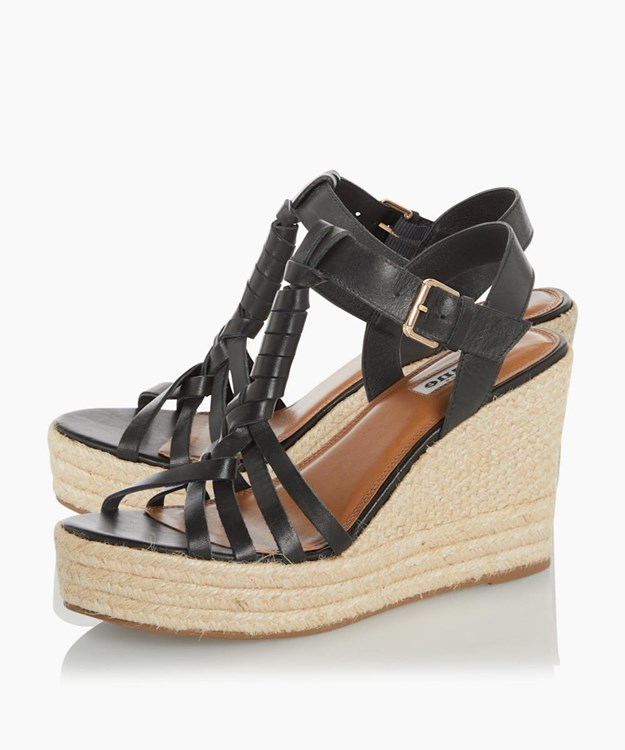 Dune London Kofu Women's Heeled Sandals Black | GRX-765893