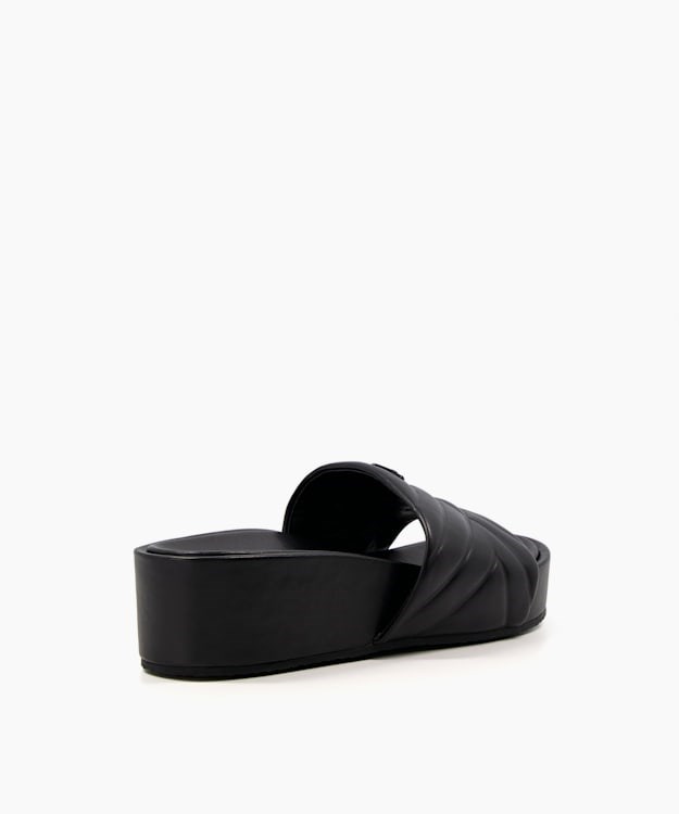 Dune London Kygo Women's Wedge Sandals Black | KRG-814563