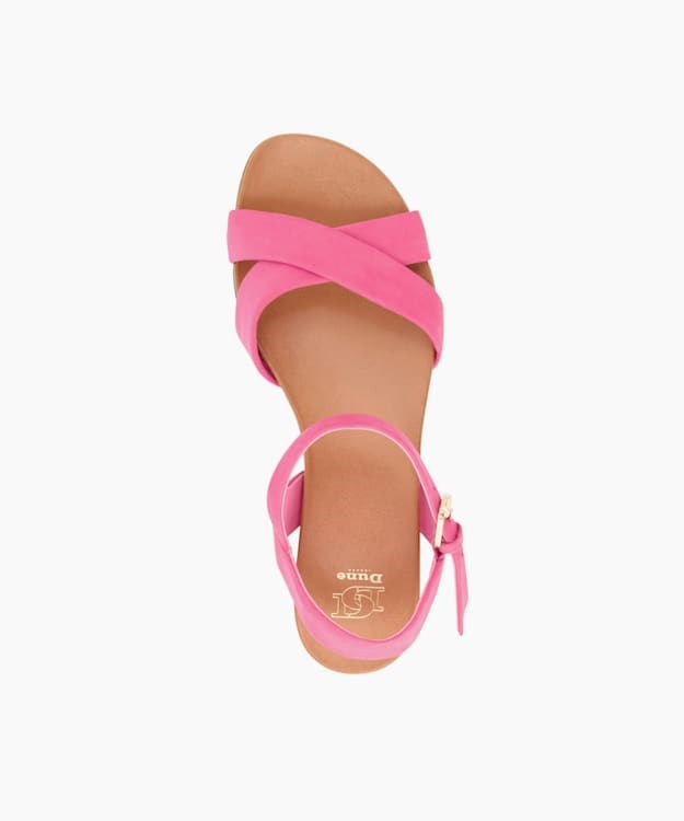 Dune London Landie Women's Flat Sandals Pink | OLP-327964