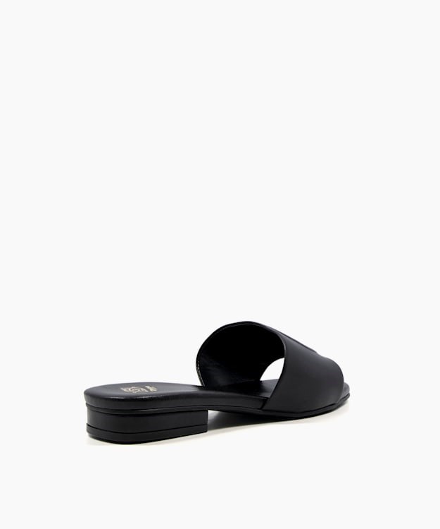 Dune London Lilyana Women's Flat Sandals Black | CQL-739406