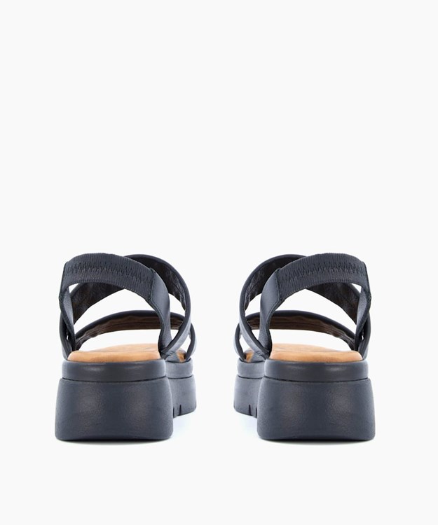 Dune London Location Women's Flat Sandals Black | IAQ-473560