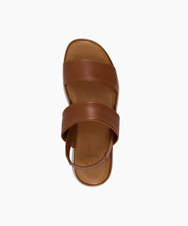 Dune London Location Women's Flat Sandals Brown | YWL-702845