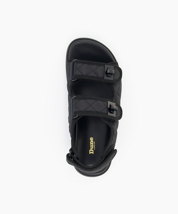 Dune London Lockstockk T Women's Flat Sandals Black | ZKD-079562