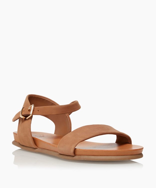 Dune London Londons Women's Flat Sandals Brown | HBL-763259