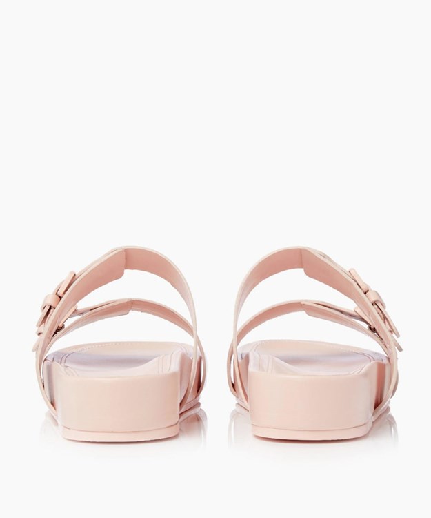 Dune London Loren T Women's Flat Sandals Pink | VBS-387019