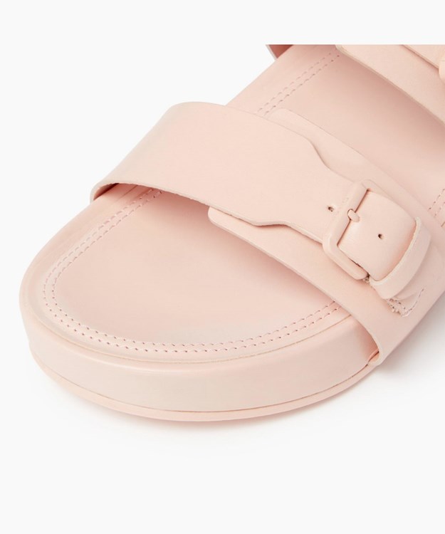 Dune London Loren T Women's Flat Sandals Pink | VBS-387019