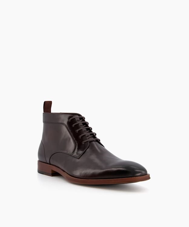 Dune London Mall Men's Smart Boots Brown | UNI-386145