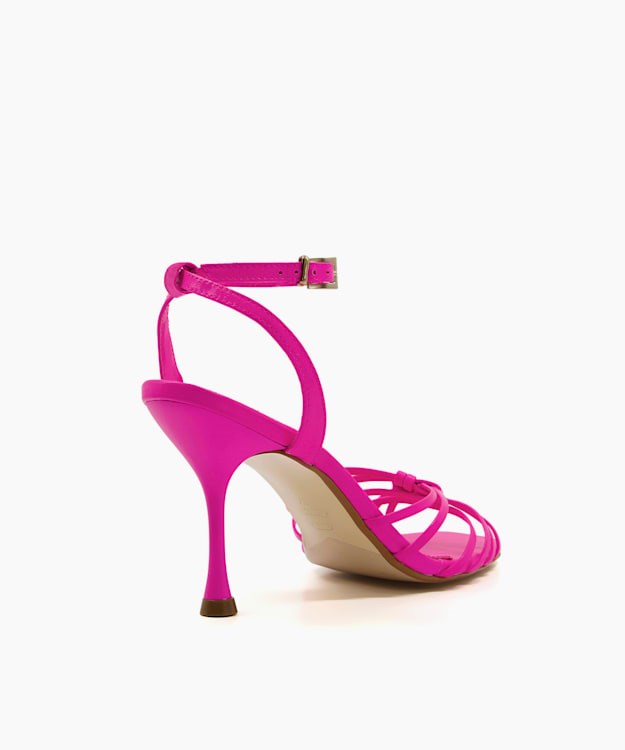 Dune London Manner Women's Heeled Sandals Pink | YET-194083