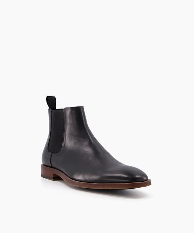 Dune London Market Men's Chelsea Boots Black | MZE-928657