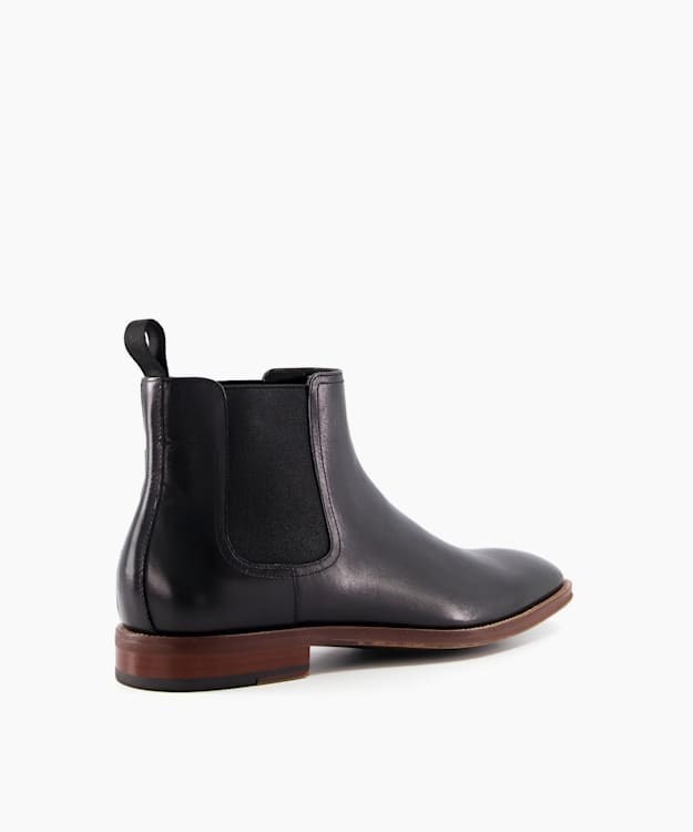 Dune London Market Men's Chelsea Boots Black | MZE-928657