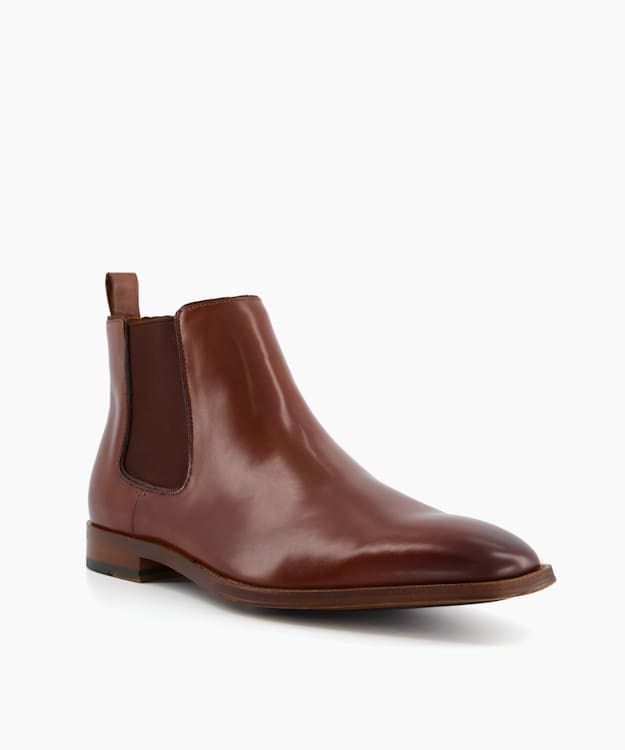 Dune London Market Men's Chelsea Boots Brown | TSB-764302