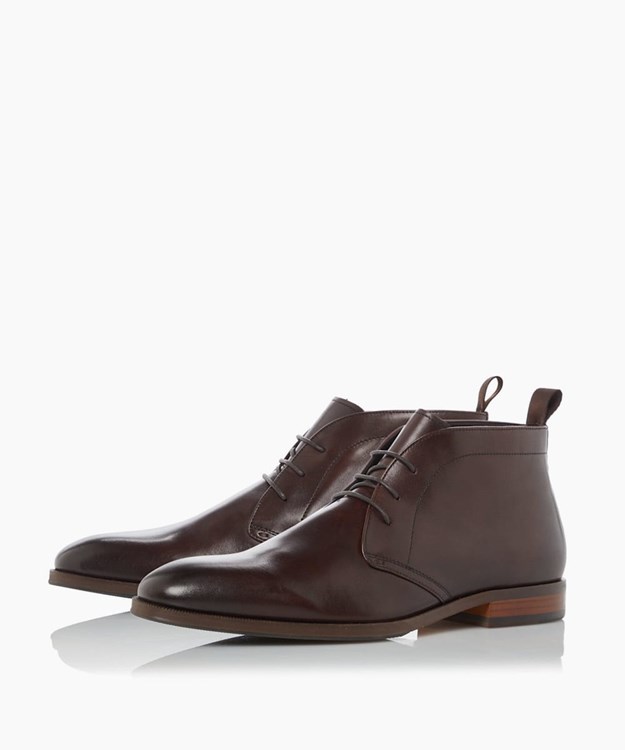 Dune London Marvinn Men's Chukka Boots Brown | QPO-673041