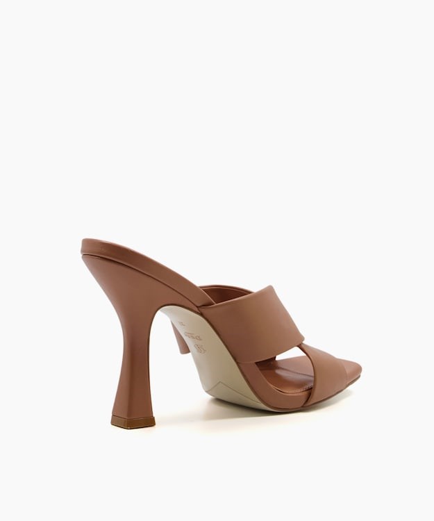 Dune London Melow Women's Mules Brown | TQD-180563