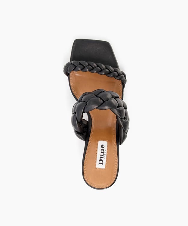 Dune London Message Women's Mules Black | QAW-842351