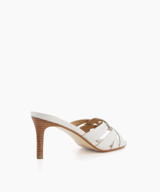 Dune London Millies Women's Heeled Sandals White | JRX-910524