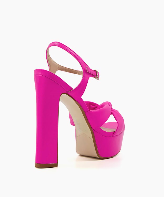 Dune London Mineli Women's Heeled Sandals Pink | DFZ-917608