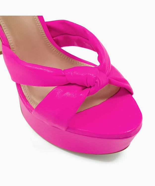 Dune London Mineli Women's Heeled Sandals Pink | DFZ-917608