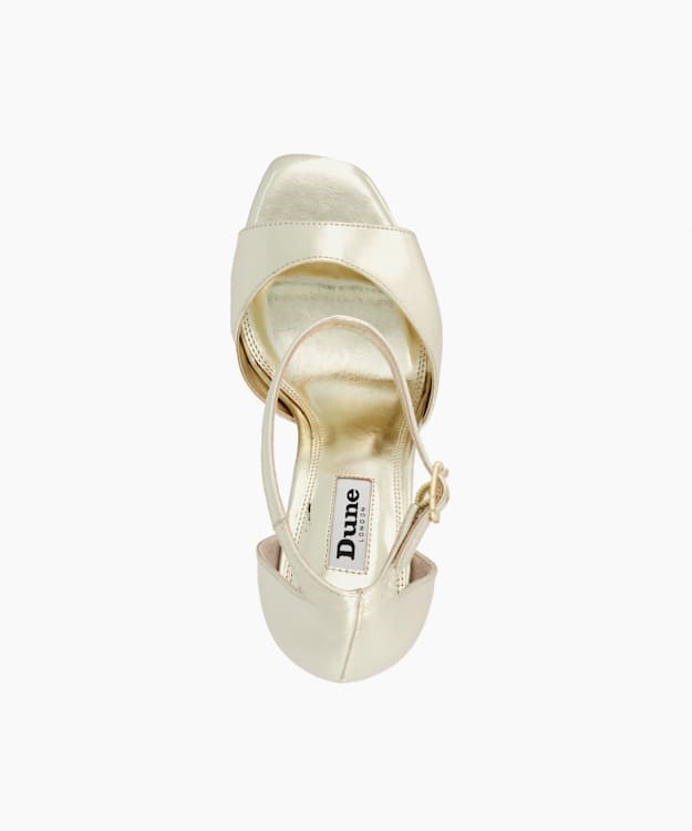 Dune London Mistie T Women's Heeled Sandals White | RWA-839652