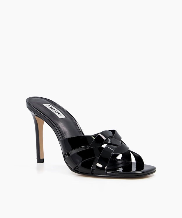 Dune London Morias Women's Heeled Sandals Black | BZQ-968035