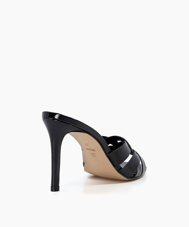 Dune London Morias Women's Heeled Sandals Black | BZQ-968035