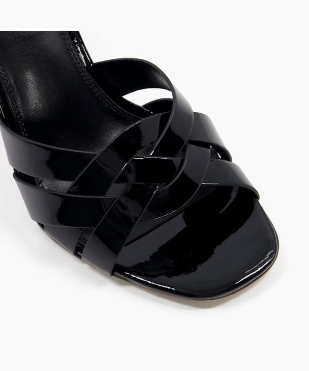 Dune London Morias Women's Heeled Sandals Black | BZQ-968035